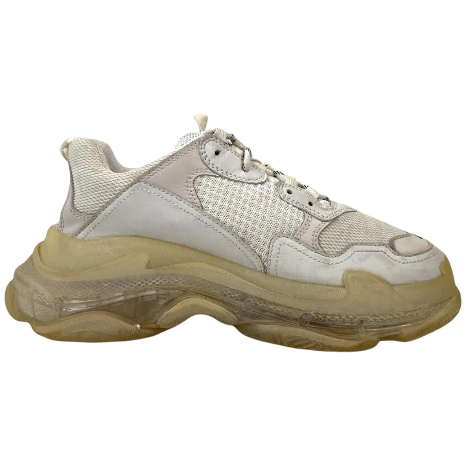 Men's Triple S Low Trainers White Size EU 42 / UK 8