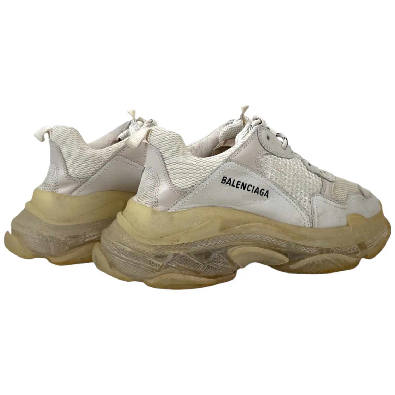 Men's Triple S Low Trainers White Size EU 42 / UK 8