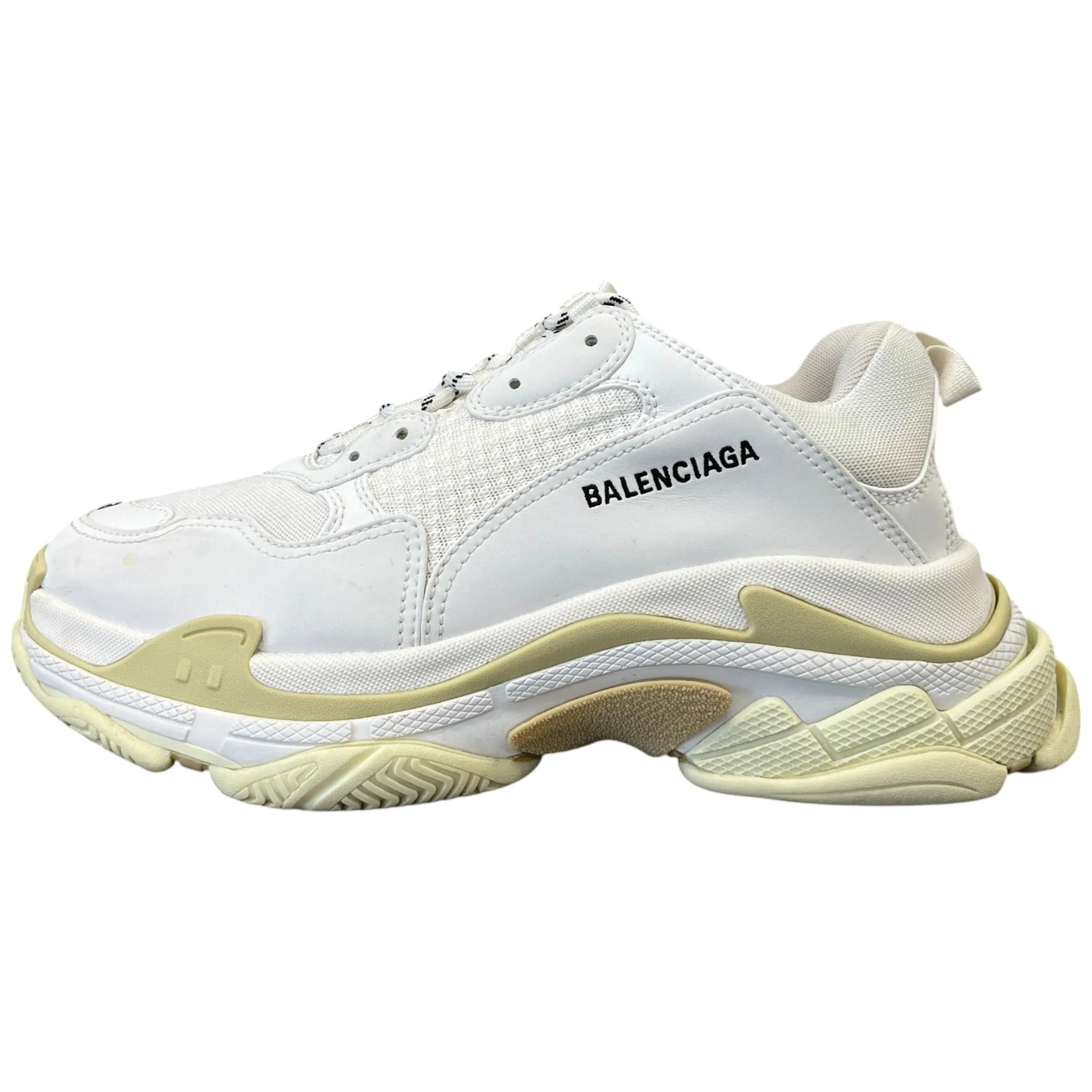 Men's Triple S Low Trainers White Size EU 43 / UK 9