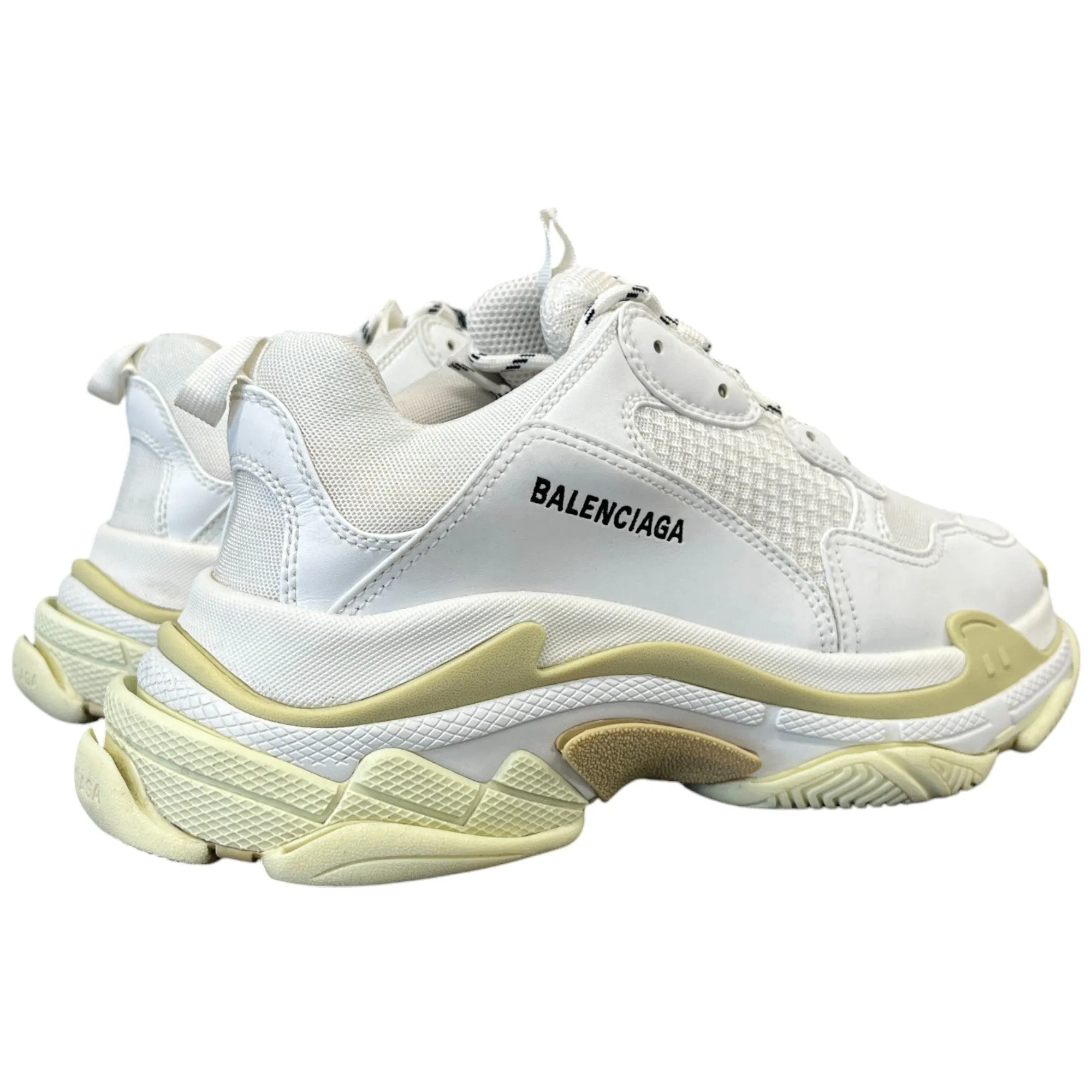 Men's Triple S Low Trainers White Size EU 43 / UK 9
