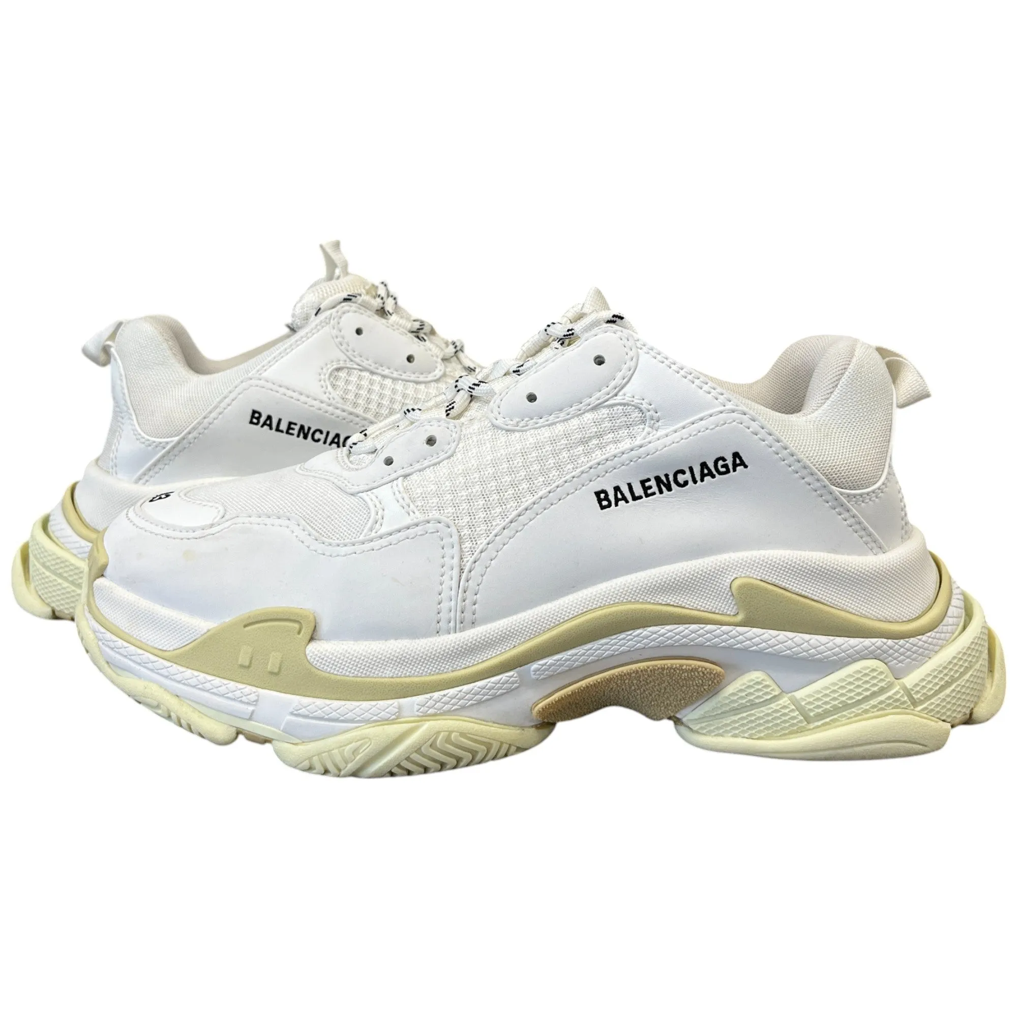 Men's Triple S Low Trainers White Size EU 43 / UK 9
