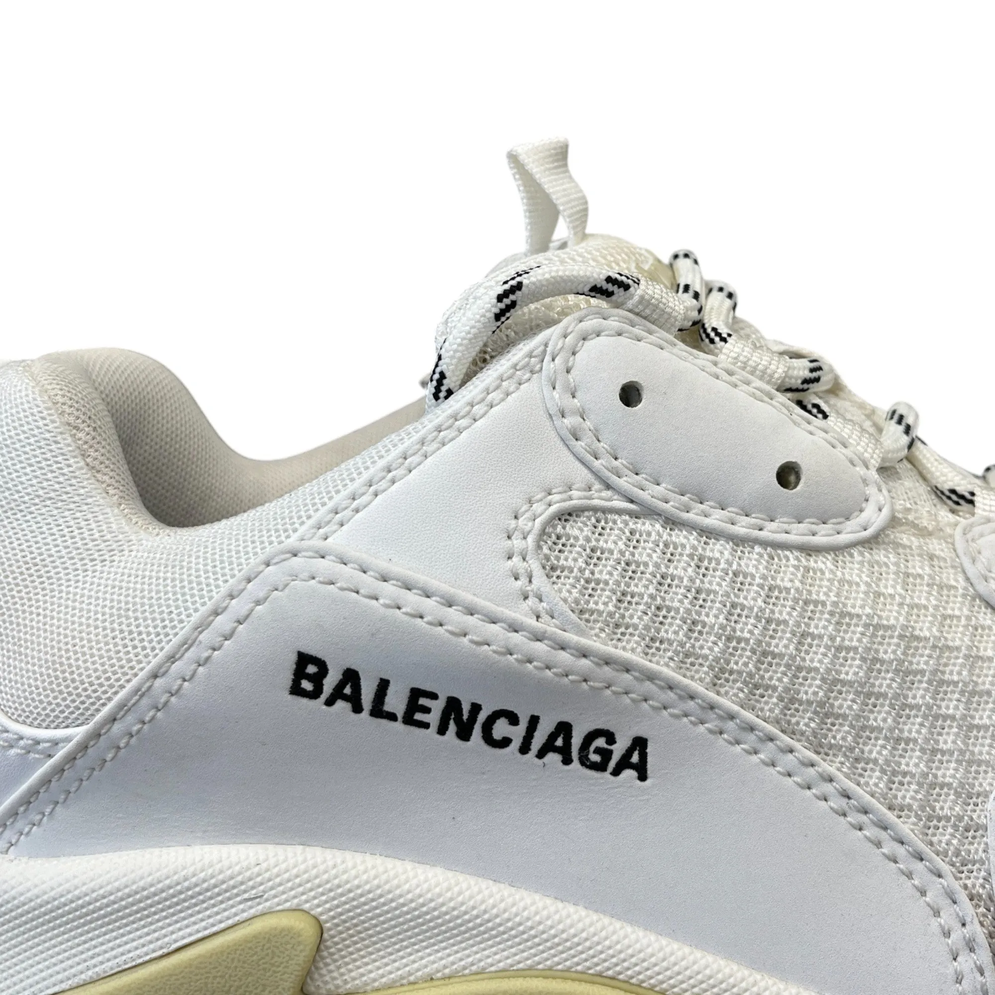 Men's Triple S Low Trainers White Size EU 43 / UK 9