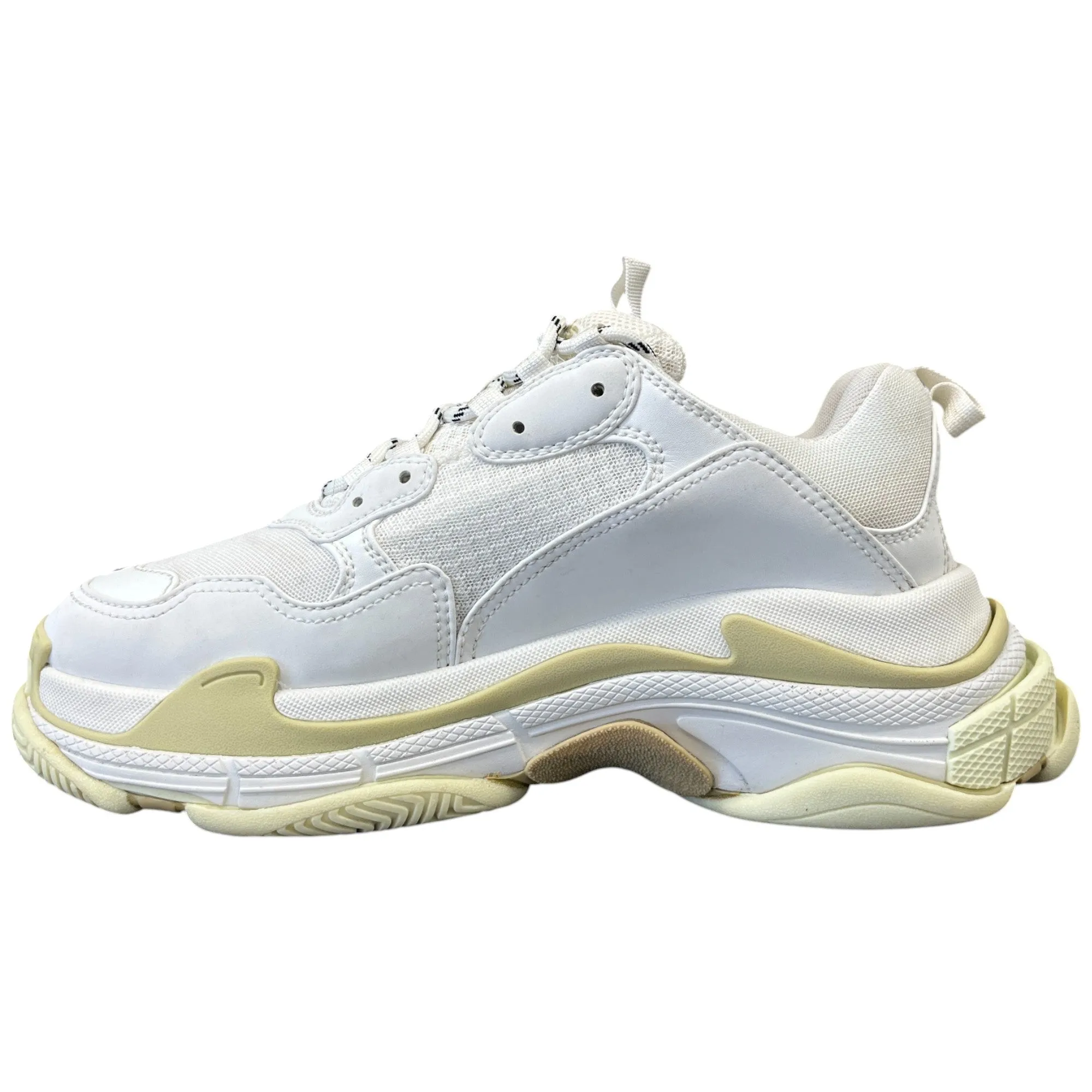 Men's Triple S Low Trainers White Size EU 43 / UK 9