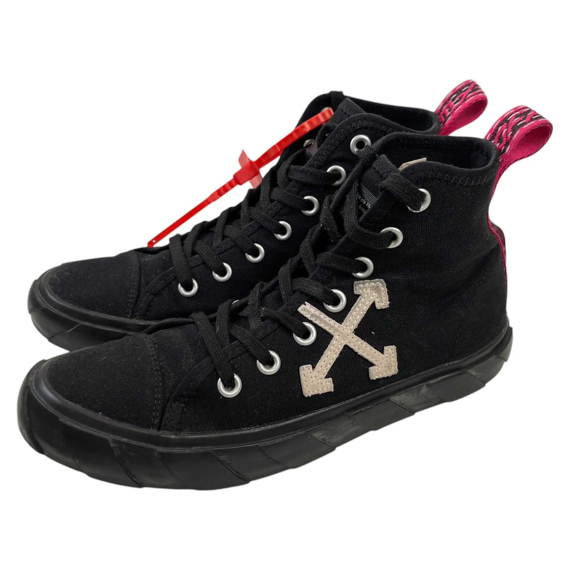 Men's Vulcanised High Trainers Black Size EU 40 / UK 6