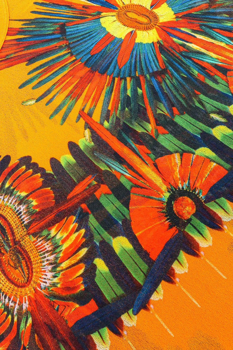 Mesh Feather Top