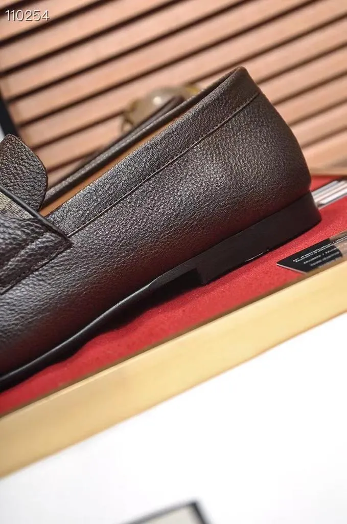 Metal Initial Loafers For Men