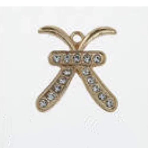 METAL SHOE CHARMS - BLINGY ZODIAC