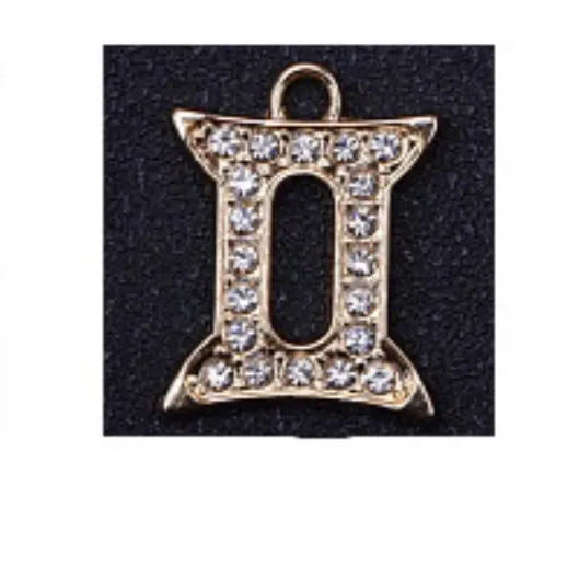 METAL SHOE CHARMS - BLINGY ZODIAC