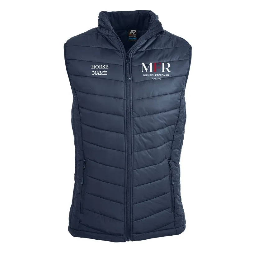 Michael Freedman - Puffer Vest Personalised