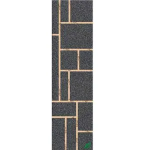 Mob Grip Tape 9in x 33in Blocks Black Clear Sheet