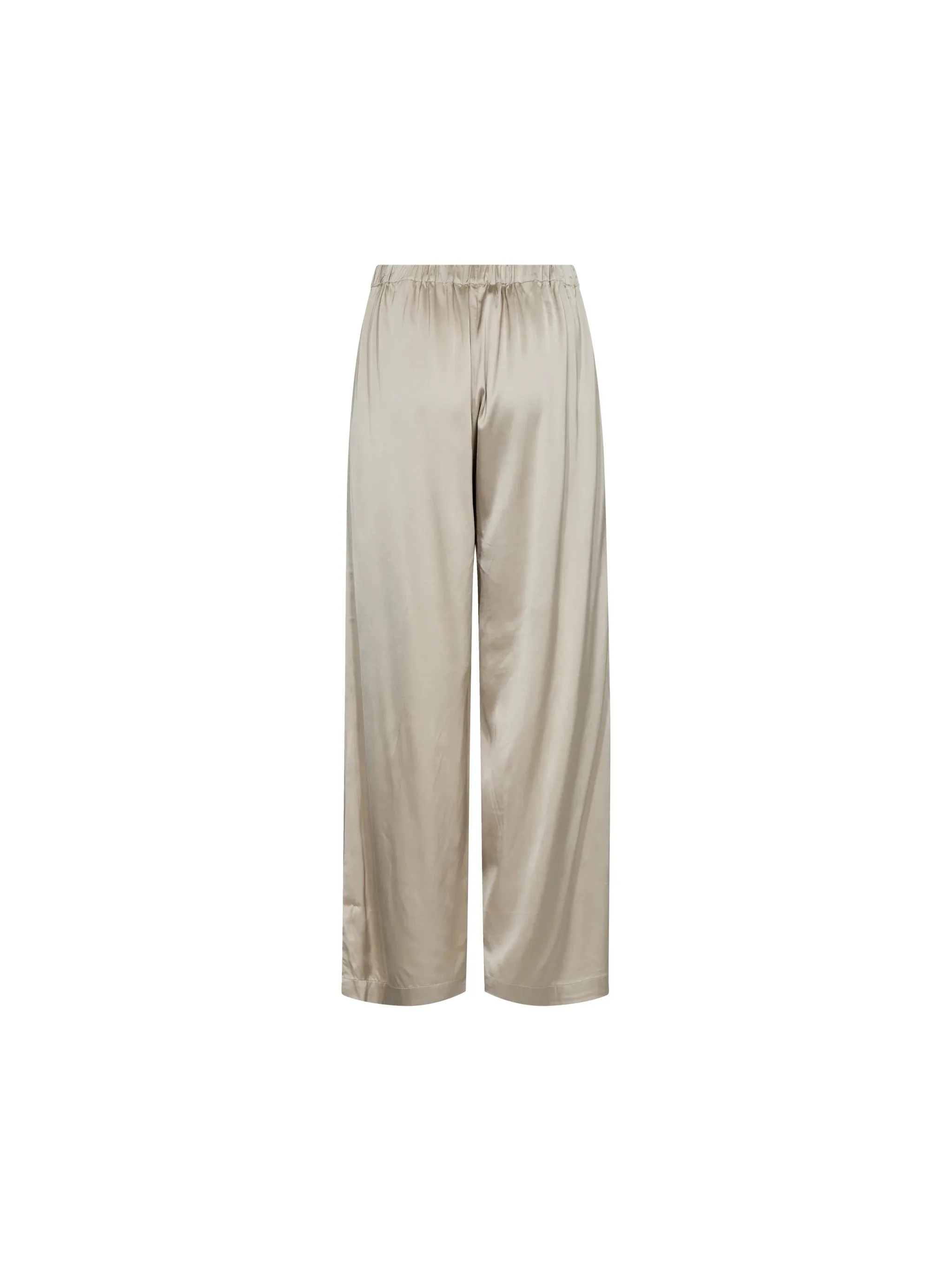 Mos Mosh - Rita Satin Pant | Feather Gray