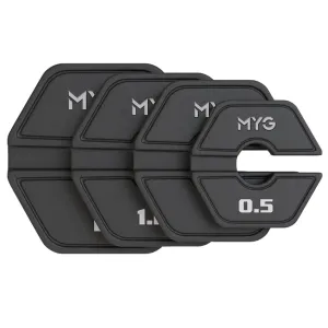 MYG 2032B Blaze rubber weight plate