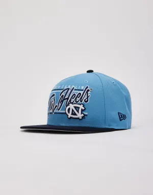 New Era North Carolina Tar Heels Script 9Fifty Snapback Hat