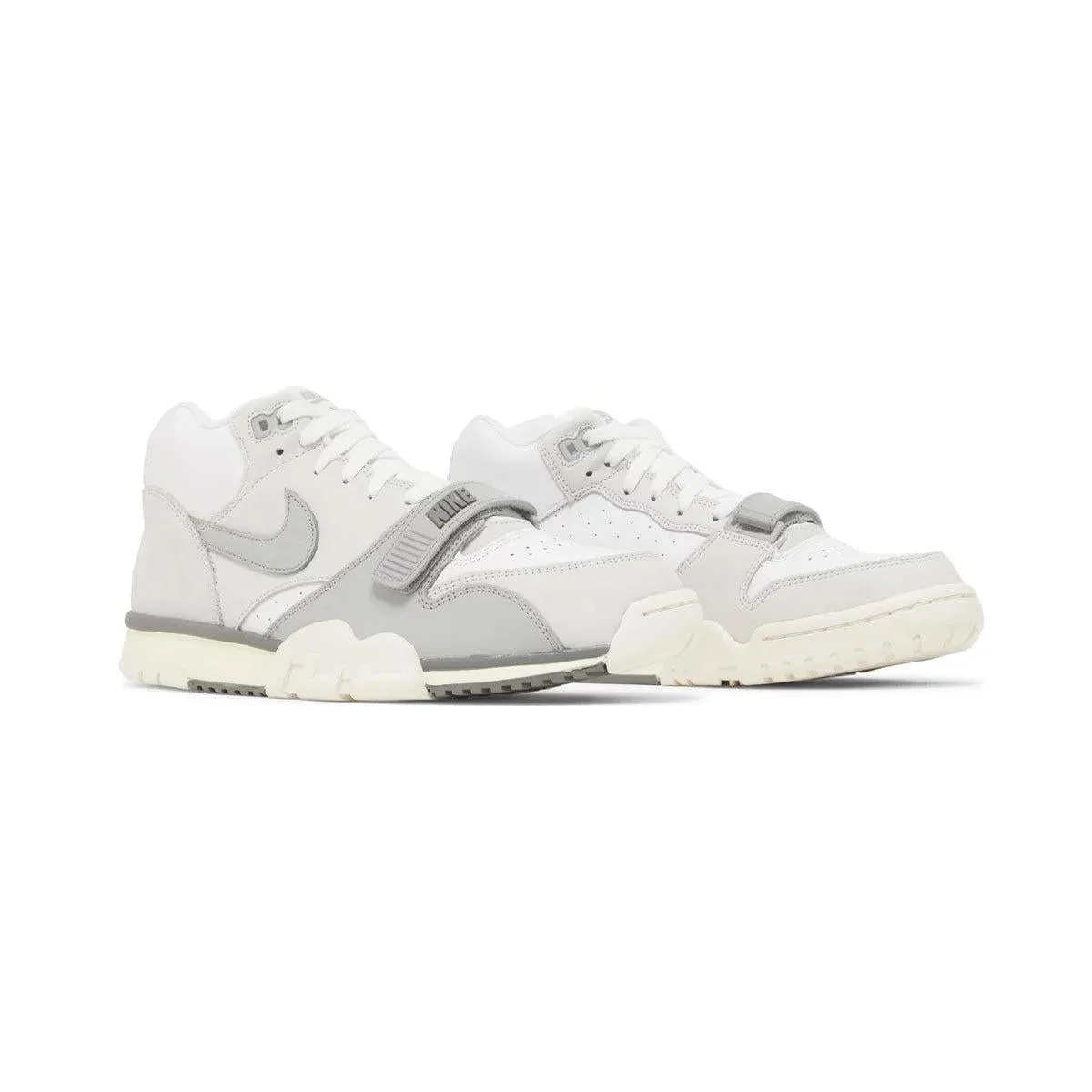 Nike Air 1 White Photon Dust Light Smoke Grey DM0521-001 Sneaker Shoe Trainer
