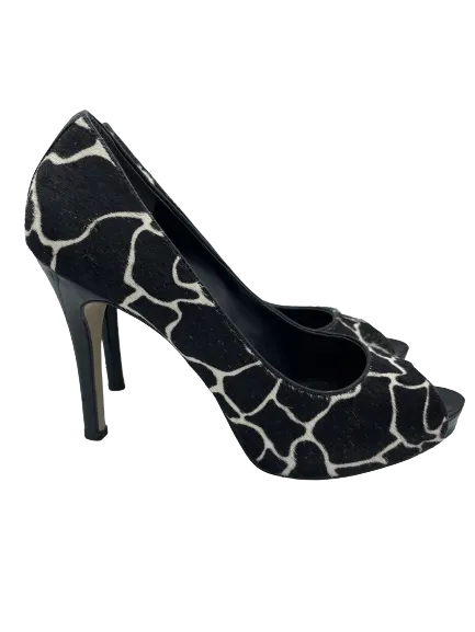 Nine West Giraffe Print Heels