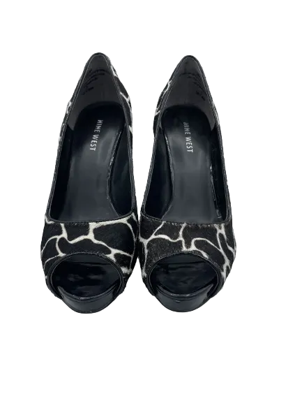 Nine West Giraffe Print Heels