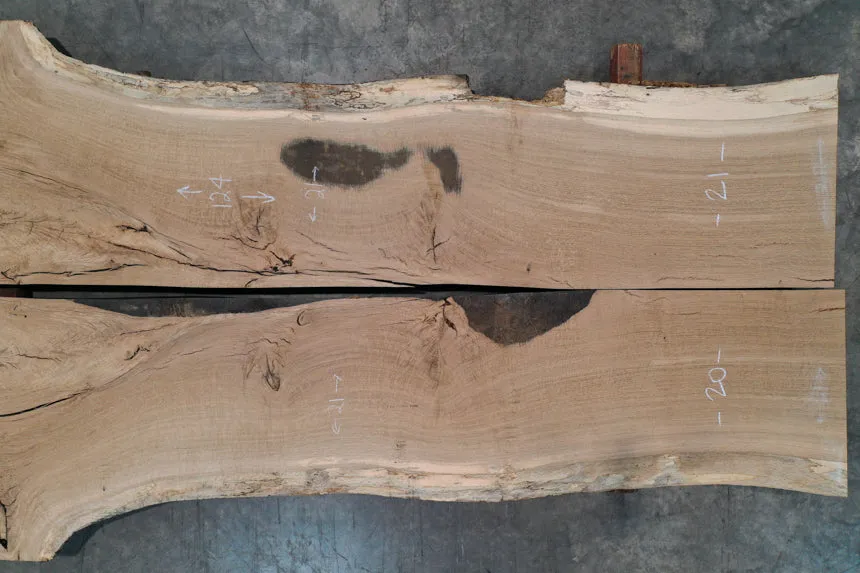 Oregon White Oak Bookmatch Set OWOBM-1307