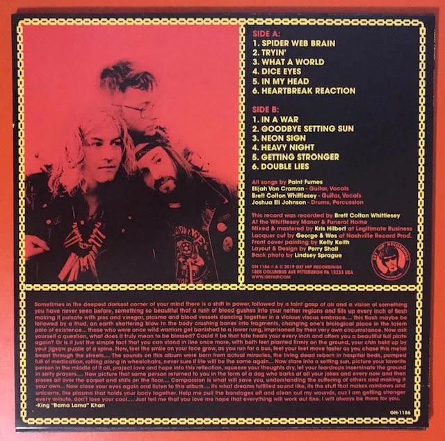 Paint Fumes – What a World – New LP