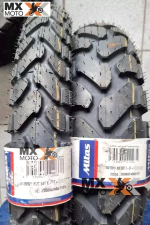 Par Pneu Mitas E-07   ( Plus ) ( Enduro Trail  ) - Dianteiro 90/90-21 ( 54H ) e Traseiro 150/70-17 ( 69H )