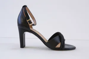 PETER KAISER - 78344-022 HIGH HEEL ANKLE STRAP SANDAL - BLACK