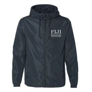Phi Gamma Delta Full Zip Windbreaker