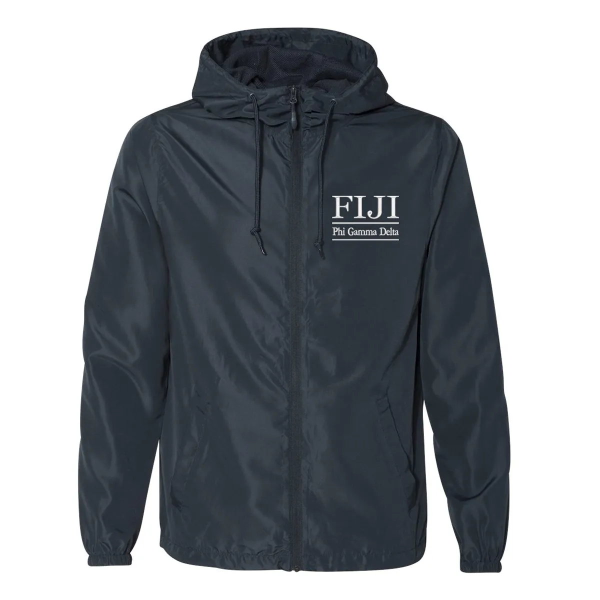 Phi Gamma Delta Full Zip Windbreaker