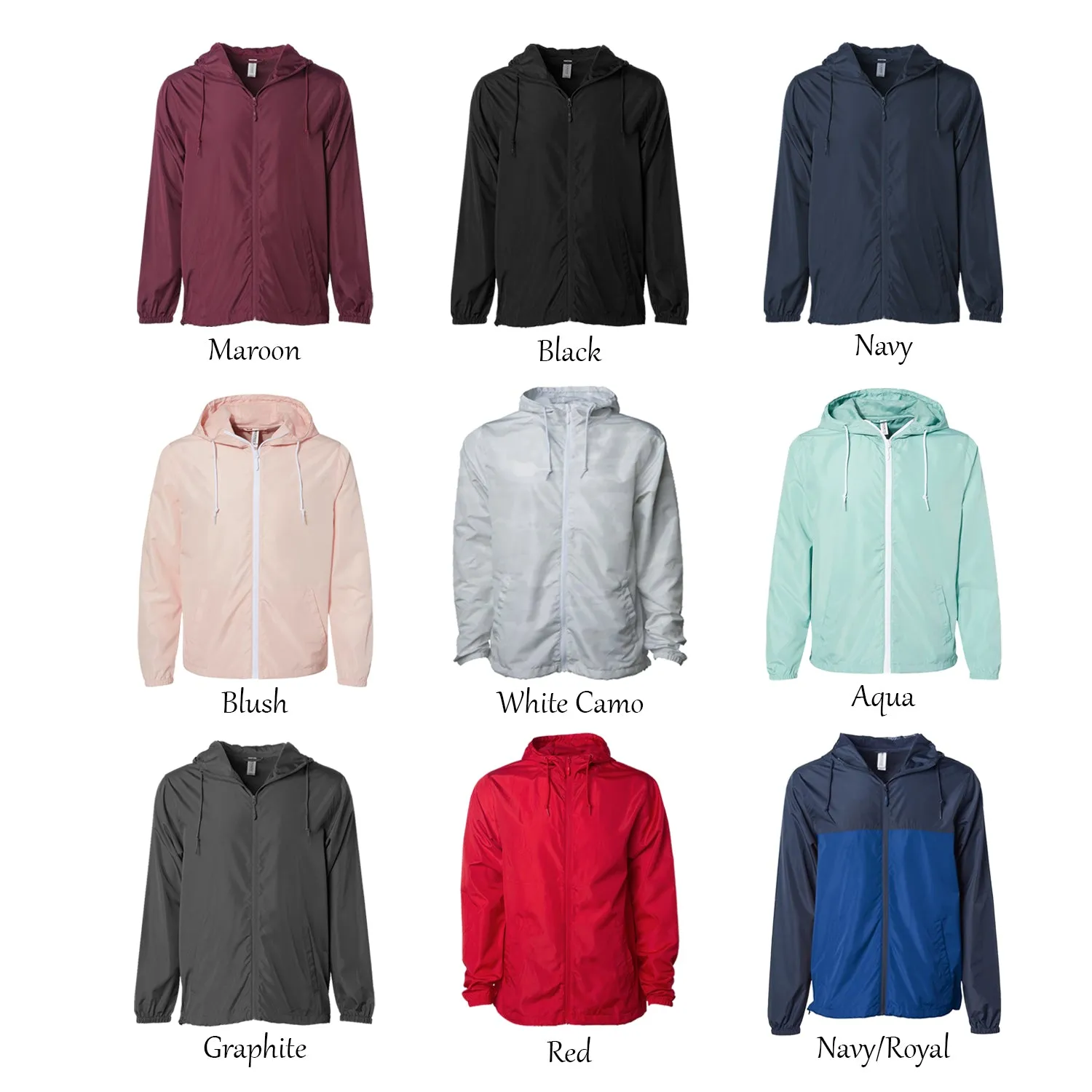 Phi Gamma Delta Full Zip Windbreaker
