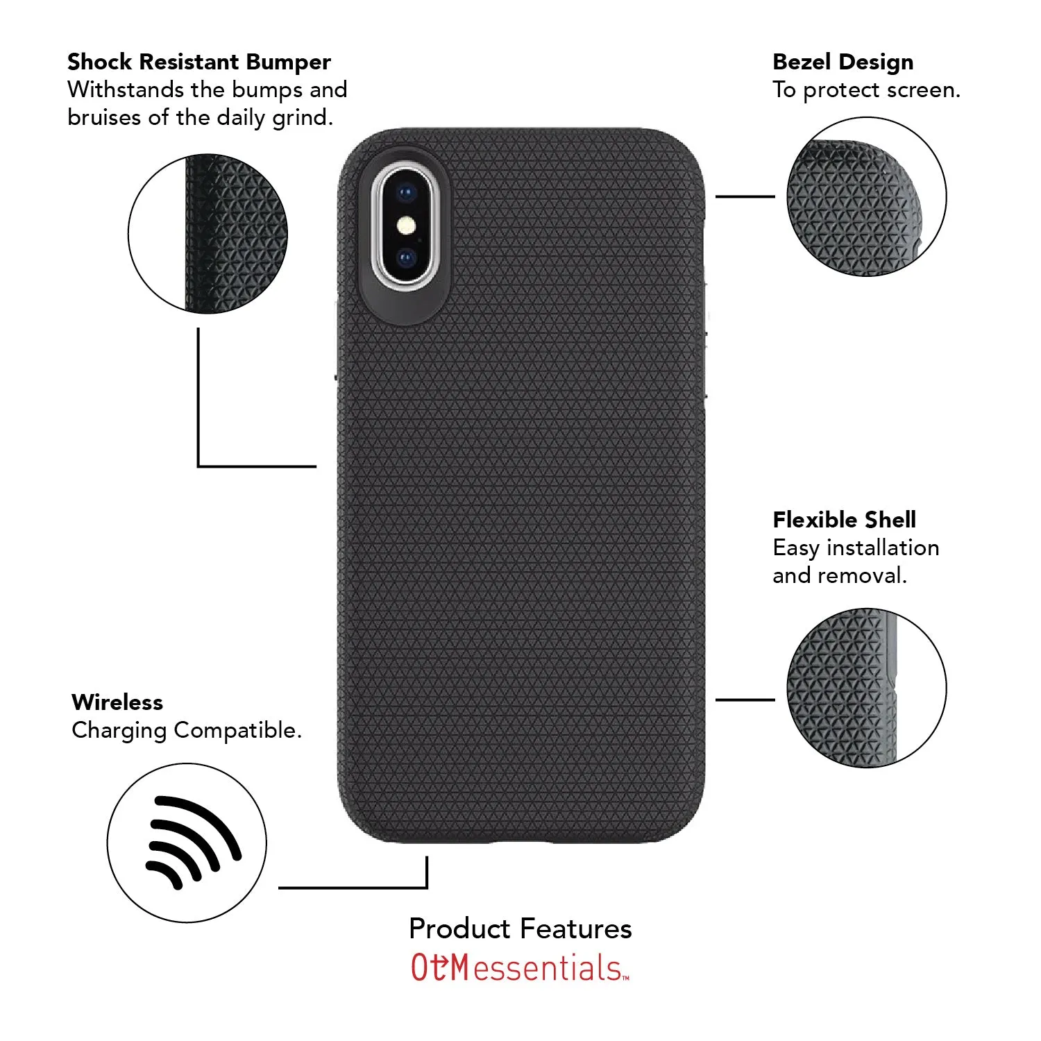 Phone Case, Tough Shell, University of North Carolina