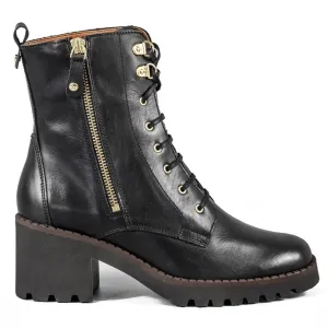 Pikolinos Viella Calfskin Leather Women's Block Heeled Ankle Boots