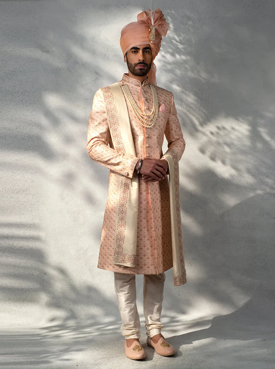 Pink Sherwani | Azania