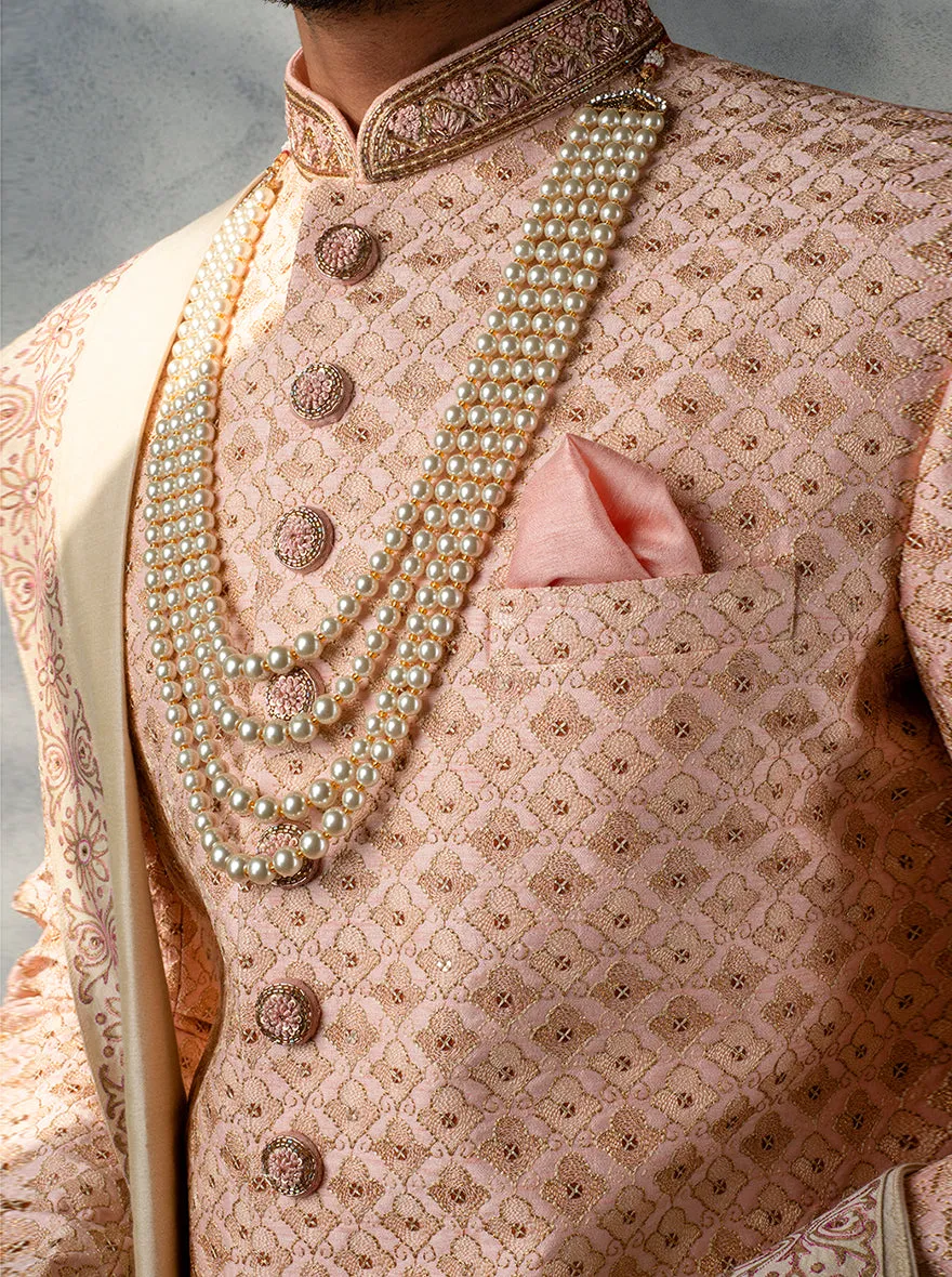 Pink Sherwani | Azania