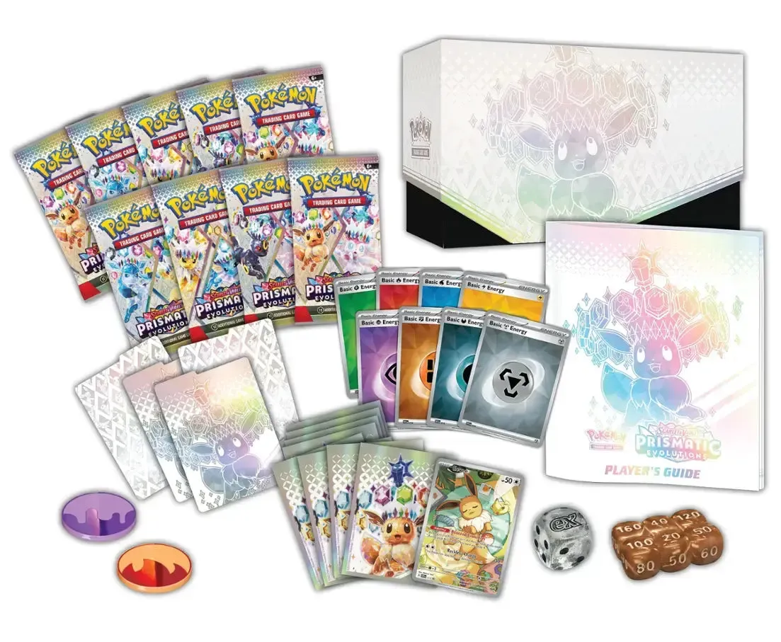 Pokemon: Scarlet & Violet Prismatic Evolutions: Elite Trainer Box