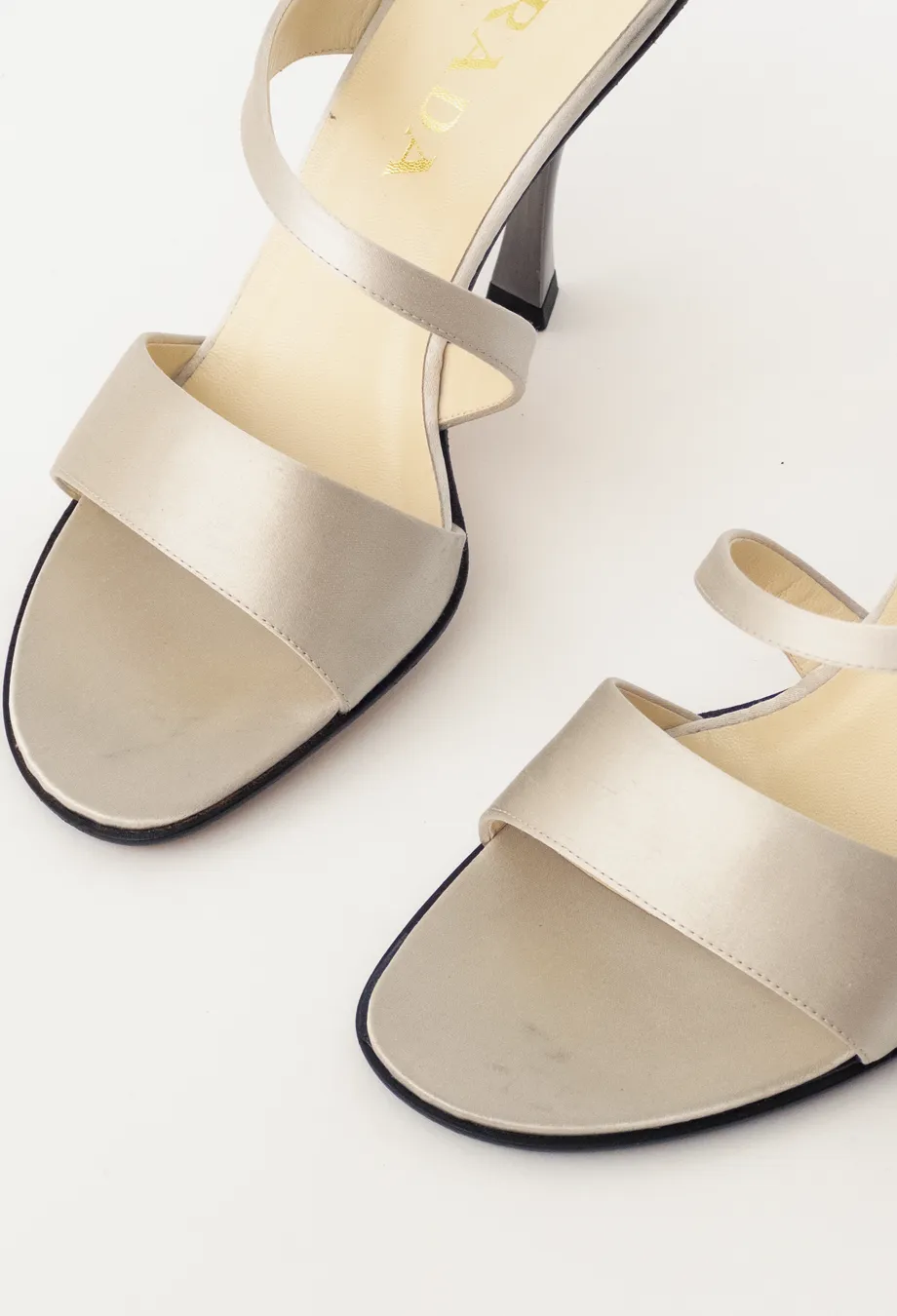 Prada Vintage Metallic Heels