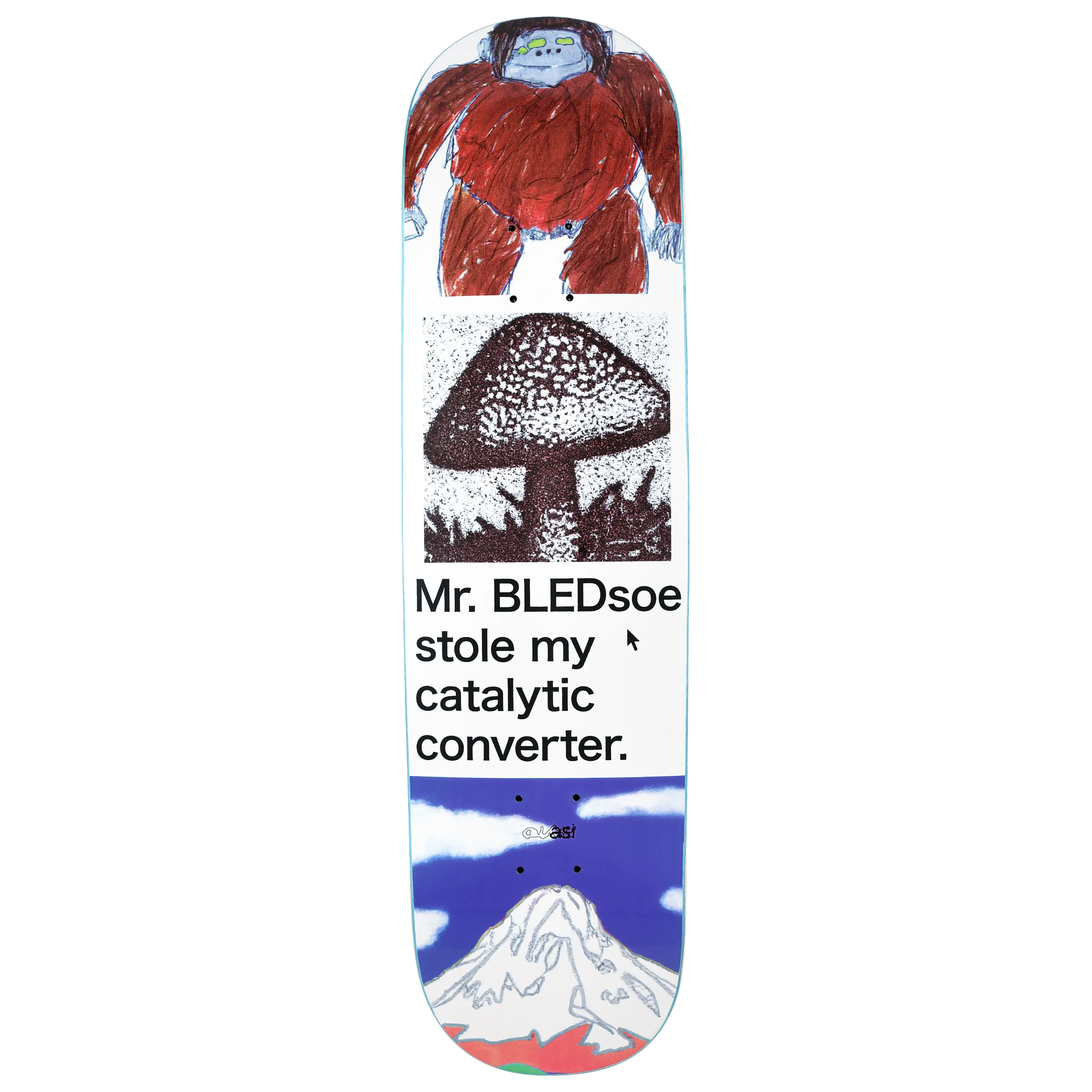 Quasi Bledsoe Oregon Trail Deck - 8.375"