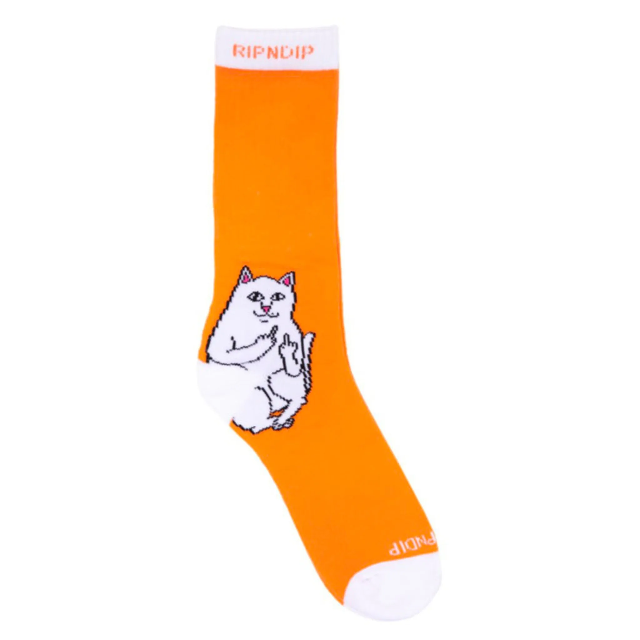 RIPNDIP Lord Nermal Socks (Orange)