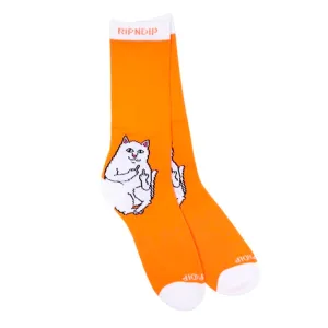 RIPNDIP Lord Nermal Socks (Orange)