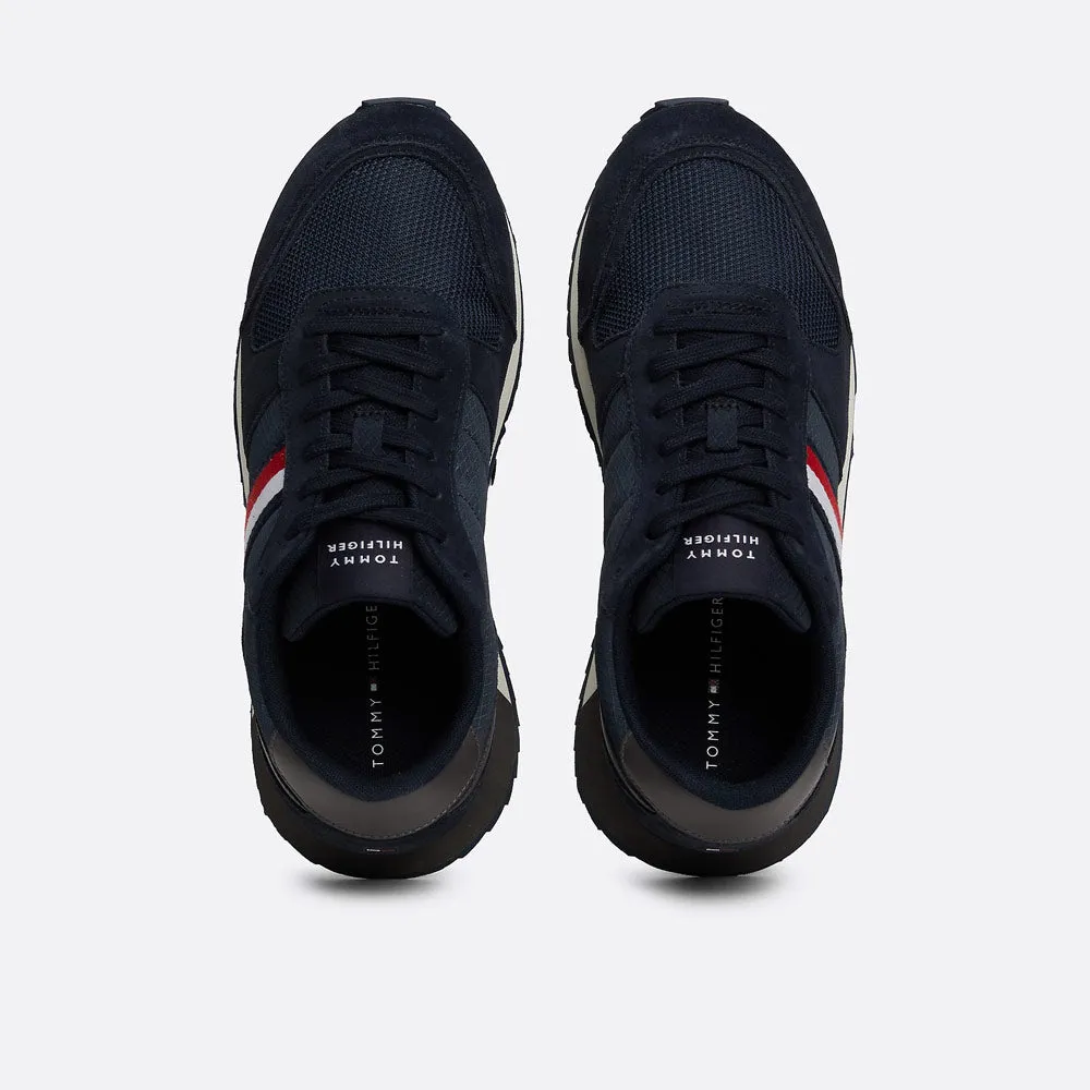 Runner Evo Mix Block Sneaker - Navy