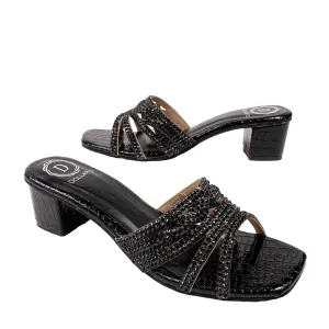 Salwa Heels S84H - Black