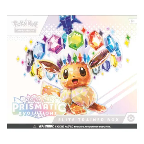 Scarlet & Violet Prismatic Evolutions Elite Trainer Box POKEMON TCG