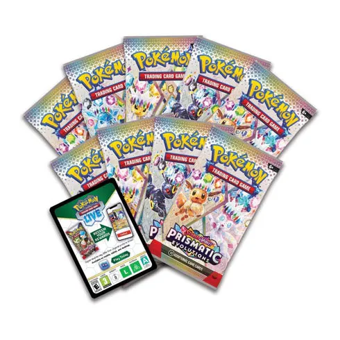 Scarlet & Violet Prismatic Evolutions Elite Trainer Box POKEMON TCG
