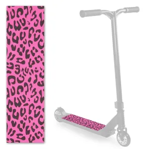 Scorpion Scooters - Scooter Pro Grip Tape - Fits 99% Scooters - Neon Stripe Series - Pink Leopard