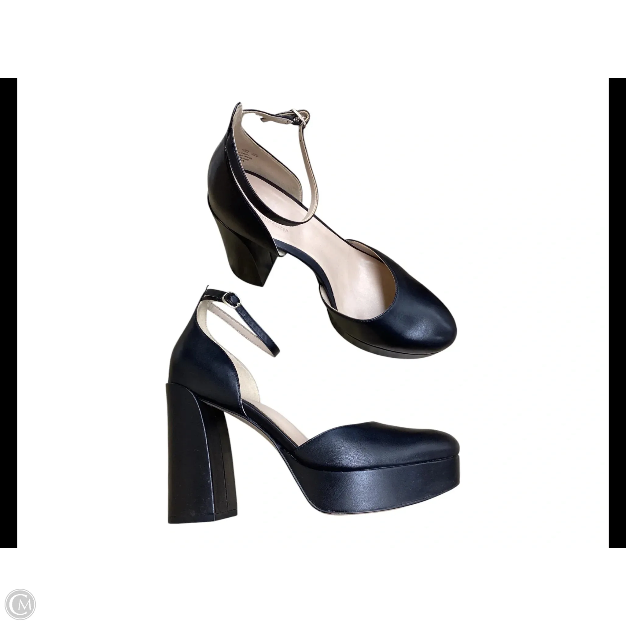Shoes Heels Platform By Clothes Mentor In Black, Size: 9.5
