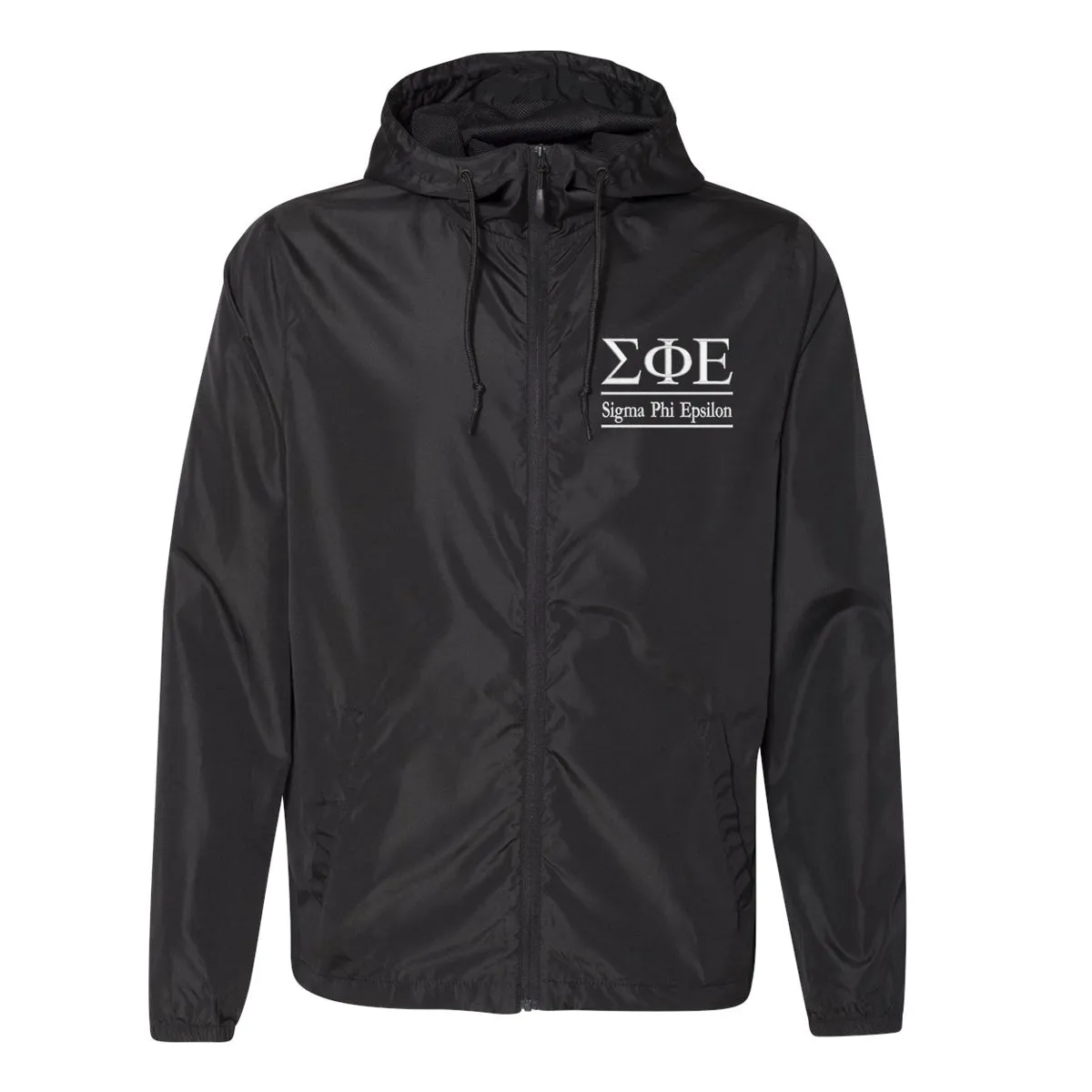 Sigma Phi Epsilon Full Zip Windbreaker