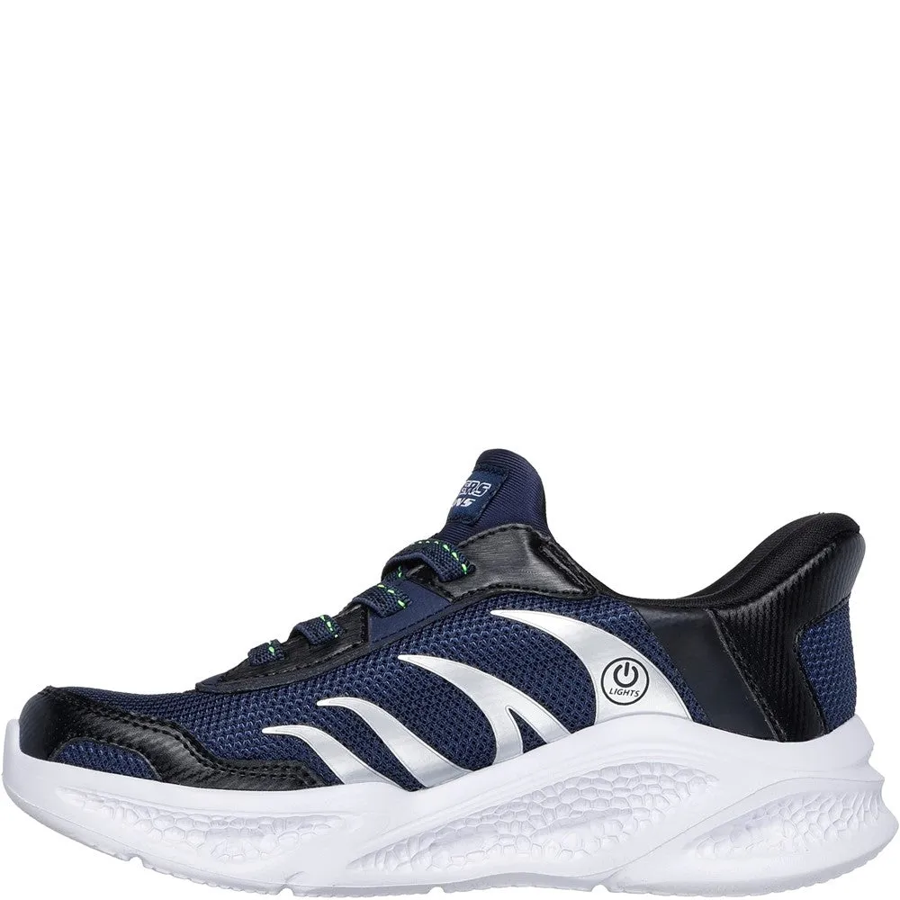 Skechers Meteor-Lights Brisk-Beams Trainers