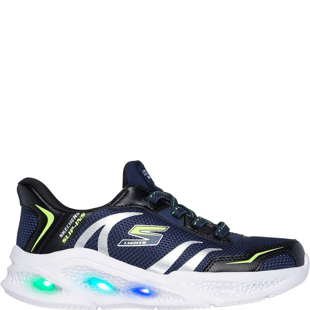 Skechers Meteor-Lights Brisk-Beams Trainers