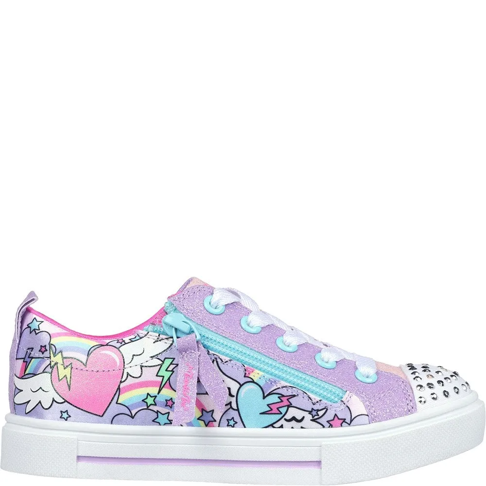 Skechers Twinkle Sparks - Flying Hearts Trainer