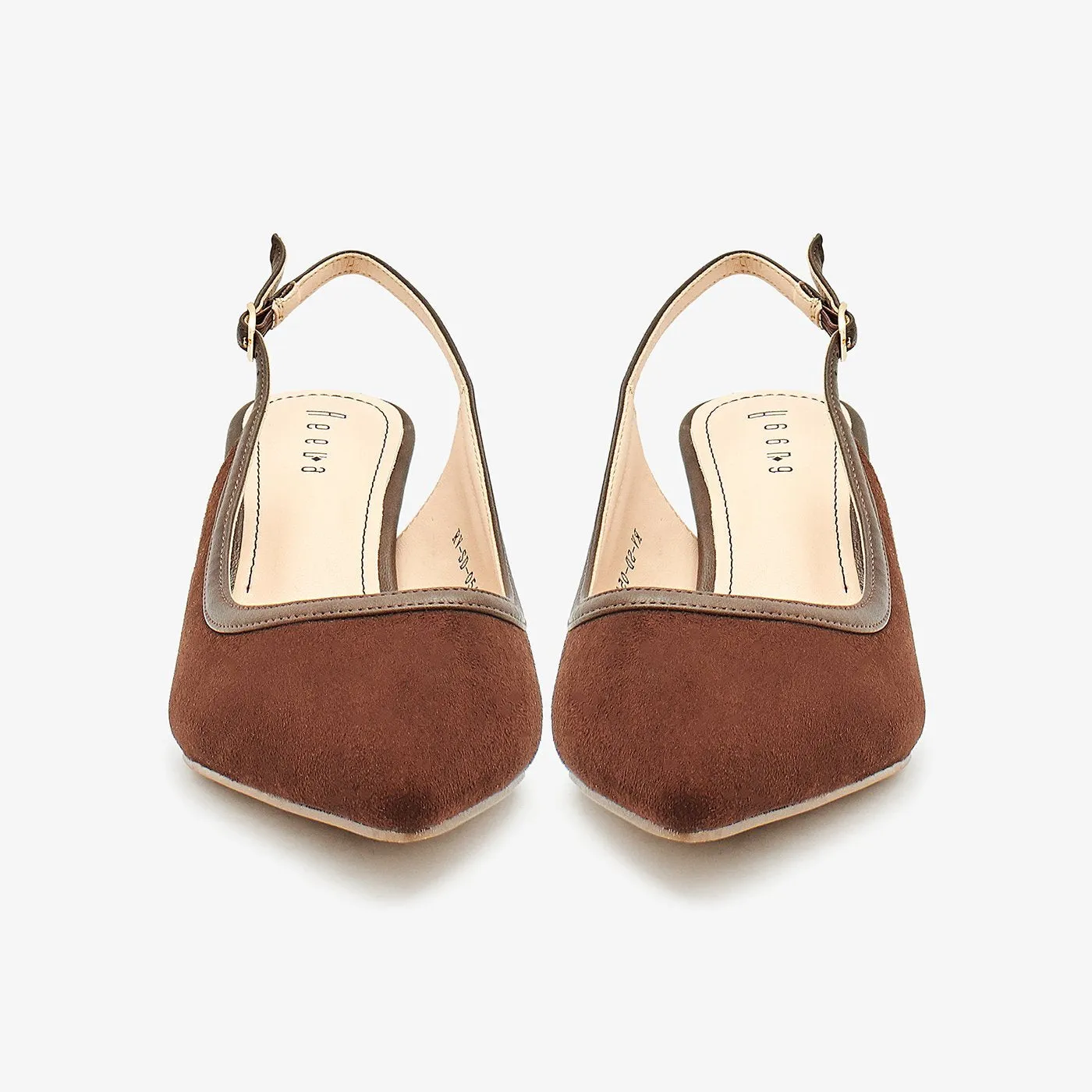 Sling Back Womens Heels