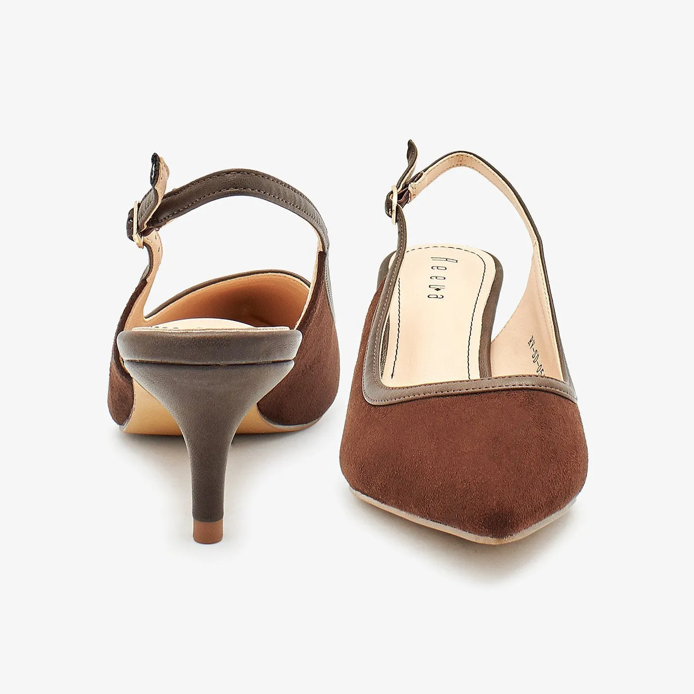 Sling Back Womens Heels