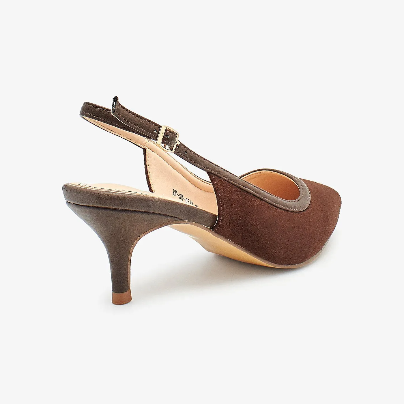 Sling Back Womens Heels