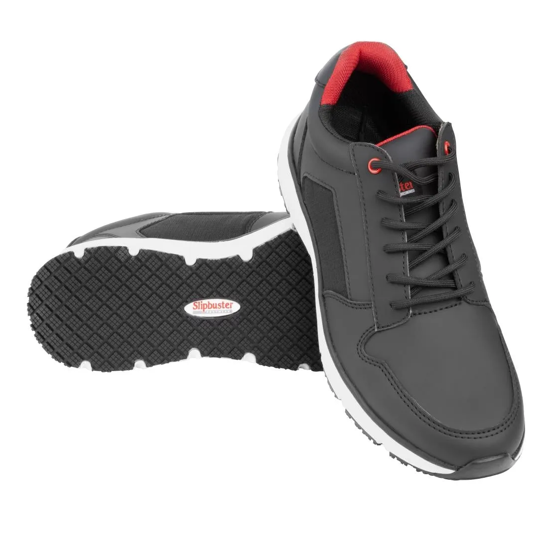 Slipbuster Microfibre Trainer Super Comfort Sole Black 44